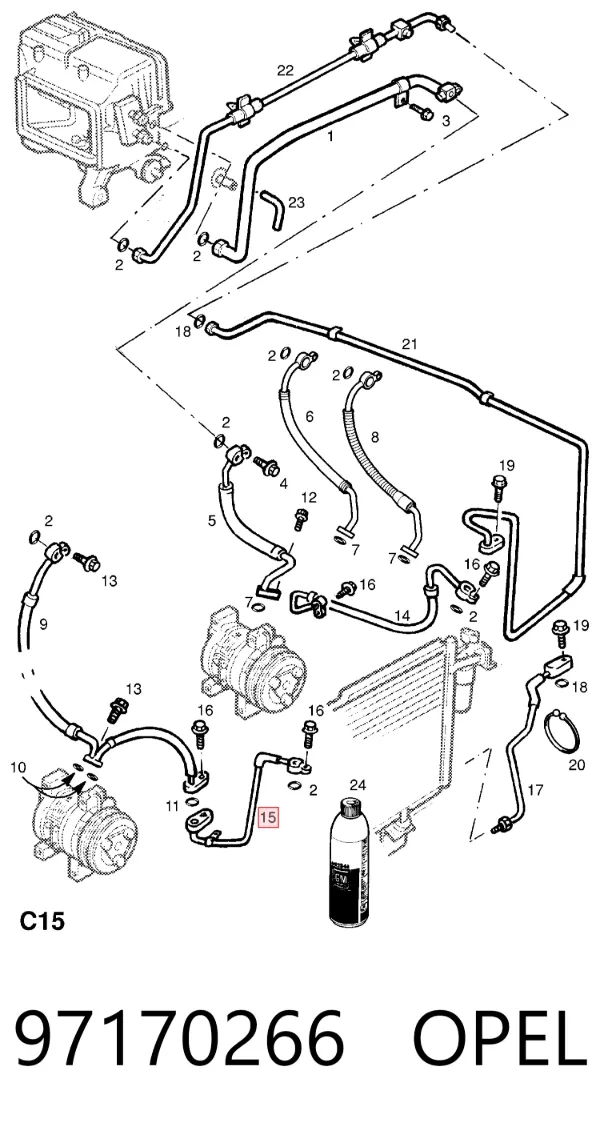  97170266 Opel