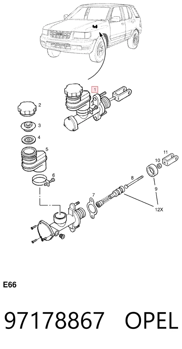  97178867 Opel