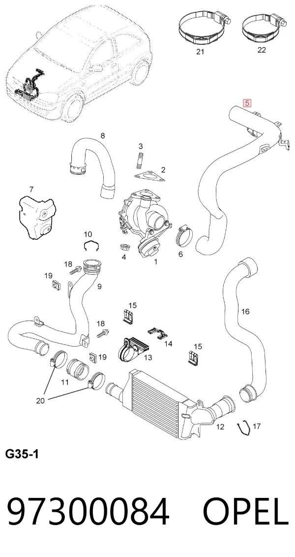  97300084 Opel