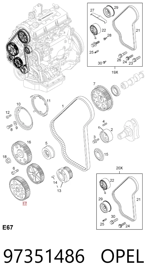  97351486 Opel