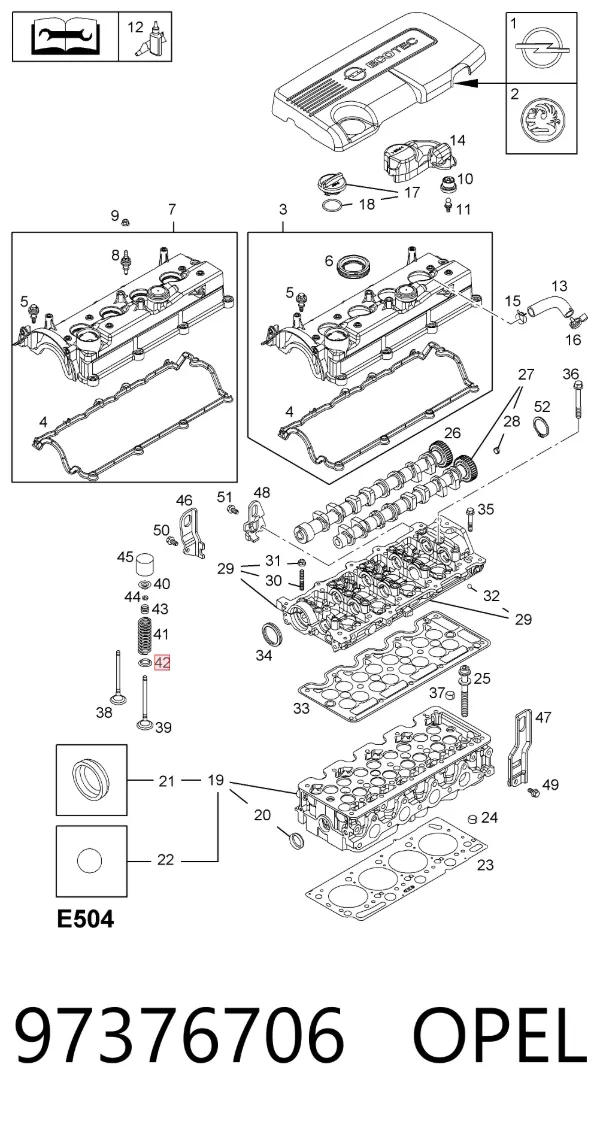  97376706 Opel
