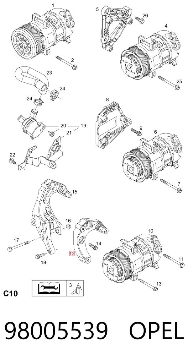  98005539 Opel
