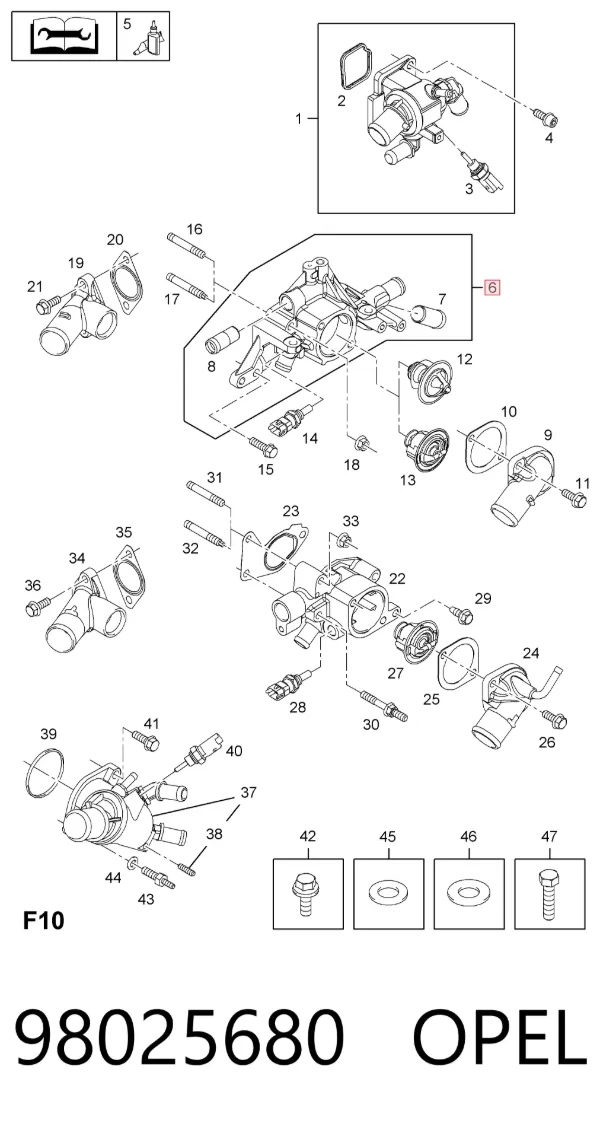  98025680 Opel