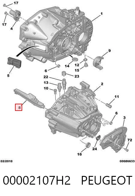  00002107H2 Peugeot/Citroen