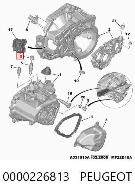  0000226813 Peugeot/Citroen