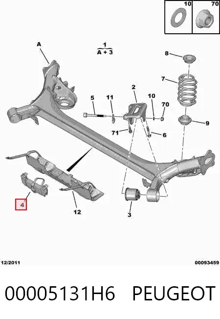 00005131H6 Peugeot/Citroen