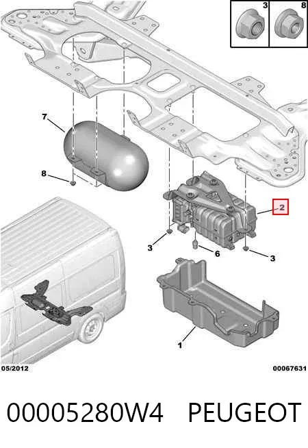  00005280W4 Peugeot/Citroen