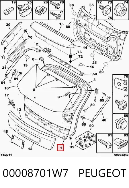 Ляда Citroen C4 PICASSO I