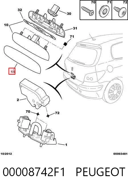  00008742F1 Peugeot/Citroen