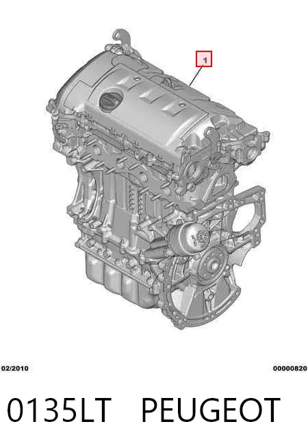 Двигатель 0135LT Peugeot/Citroen
