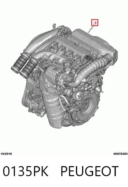Двигатель 0135PK Peugeot/Citroen