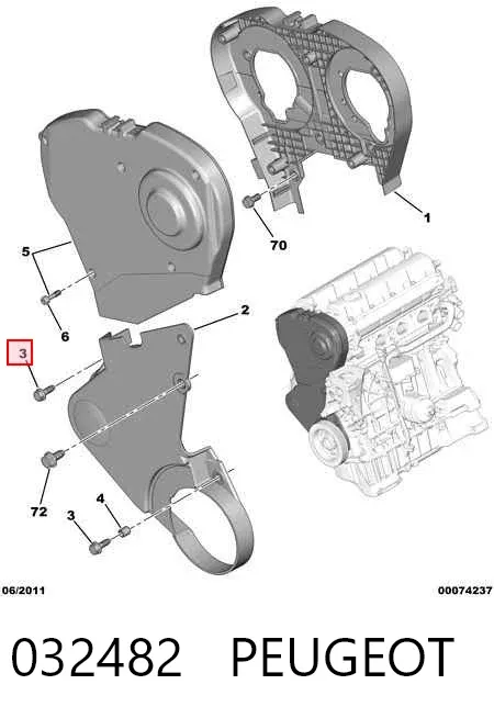  032482 Peugeot/Citroen