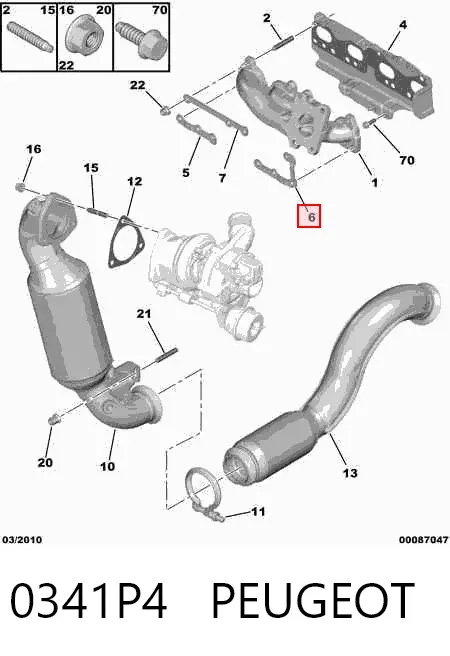  0341P4 Peugeot/Citroen