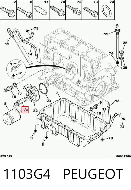  1103G4 Peugeot/Citroen