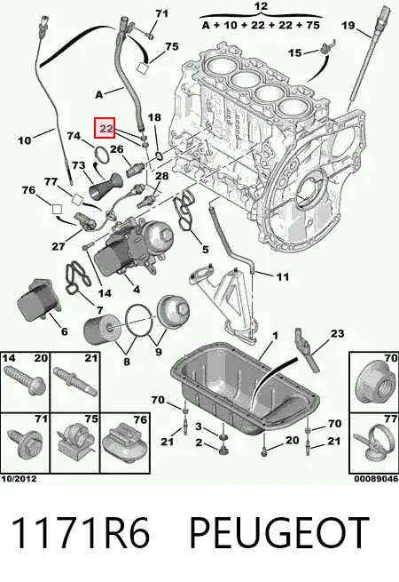  1171R6 Peugeot/Citroen