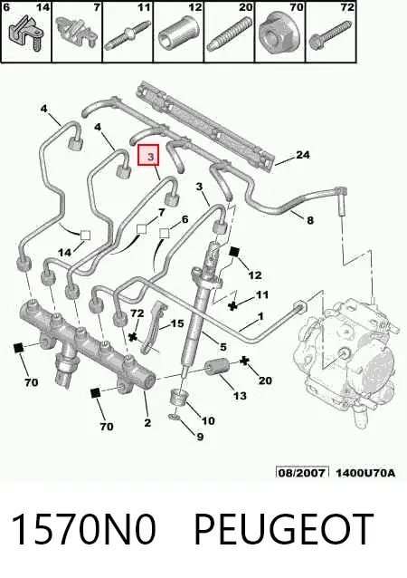  1570N0 Peugeot/Citroen