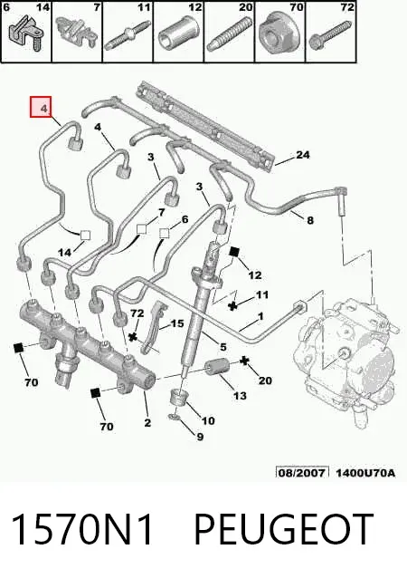  1570N1 Peugeot/Citroen