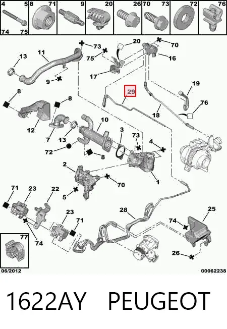  1622AY Peugeot/Citroen