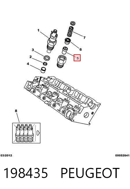 Распылитель форсунки 434250232 Bosch
