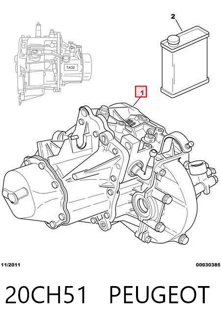 КПП 20CH51 Peugeot/Citroen