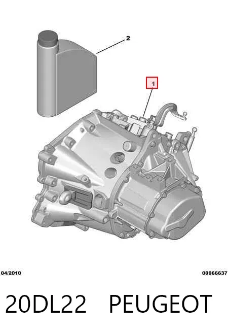 КПП 20DL22 Peugeot/Citroen