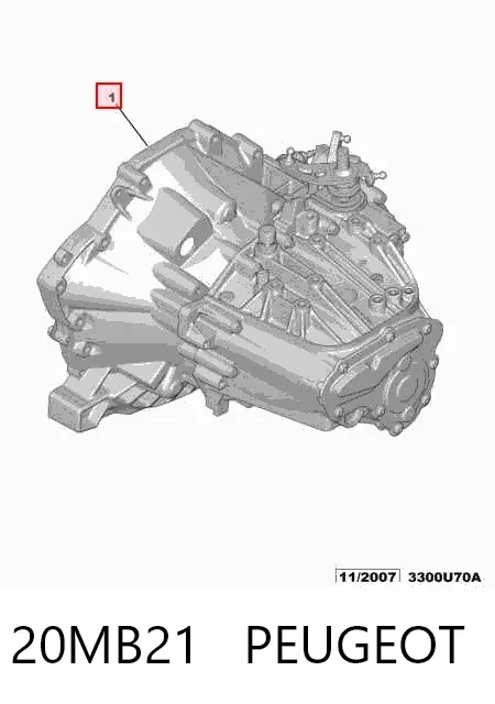 КПП 20MB21 Peugeot/Citroen