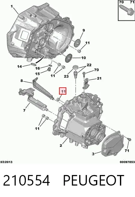  210554 Peugeot/Citroen