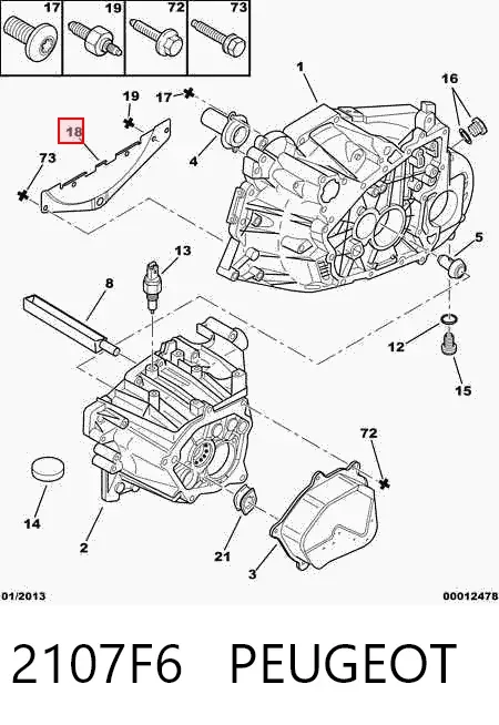  2107F6 Peugeot/Citroen