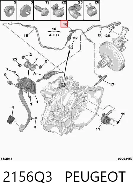  2156Q3 Peugeot/Citroen