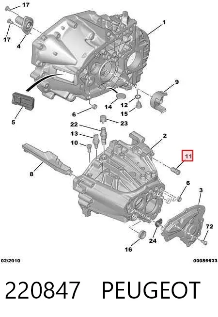  220847 Peugeot/Citroen