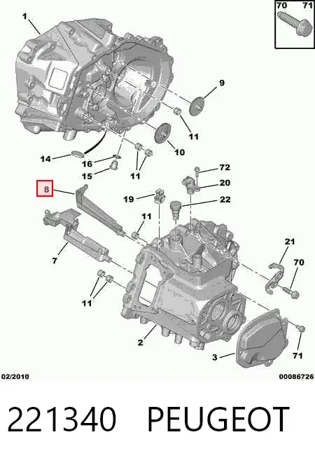  221340 Peugeot/Citroen
