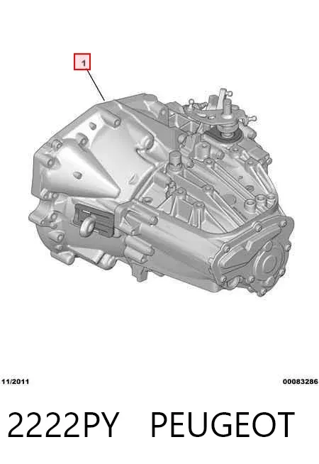 КПП 2222PY Peugeot/Citroen