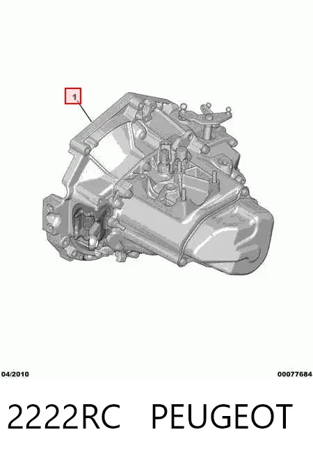 КПП 2222RC Peugeot/Citroen