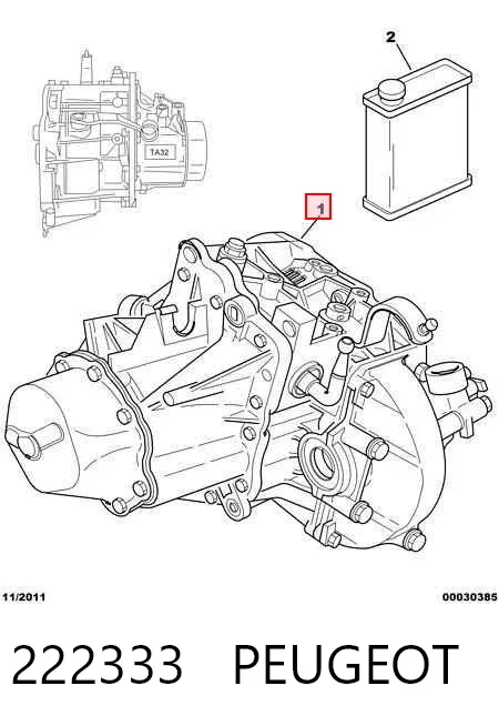  222333 Peugeot/Citroen