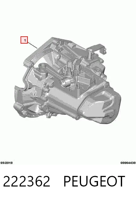 КПП 222362 Peugeot/Citroen