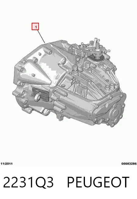 КПП 2231Q3 Peugeot/Citroen