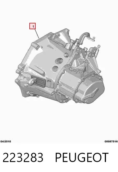 КПП 223283 Peugeot/Citroen