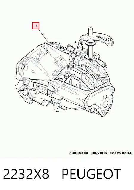 АКПП 2232X8 Peugeot/Citroen