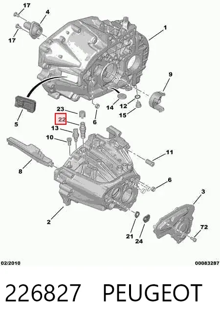  226827 Peugeot/Citroen
