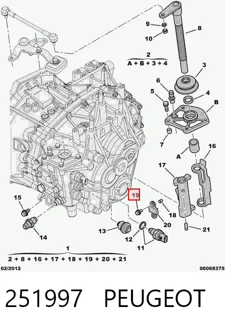  251997 Peugeot/Citroen