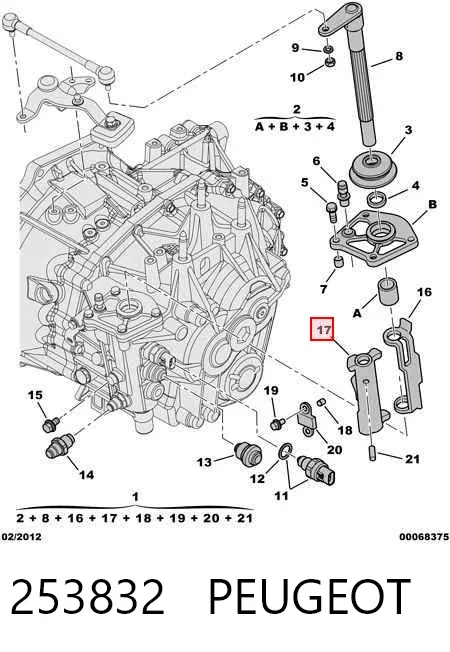  253832 Peugeot/Citroen