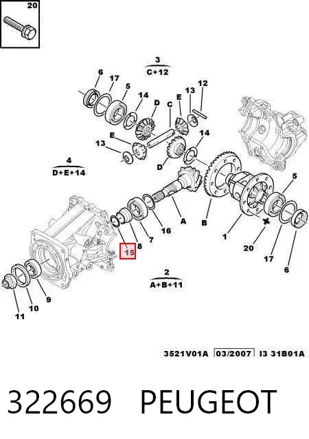  322669 Peugeot/Citroen