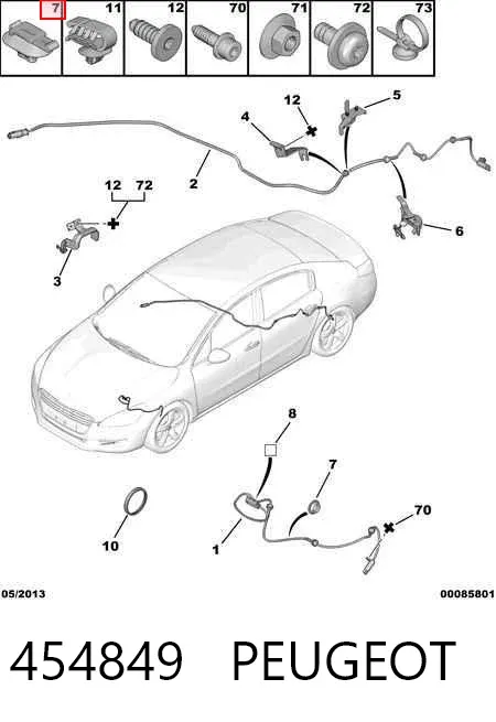  454849 Peugeot/Citroen