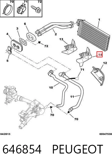  646854 Peugeot/Citroen