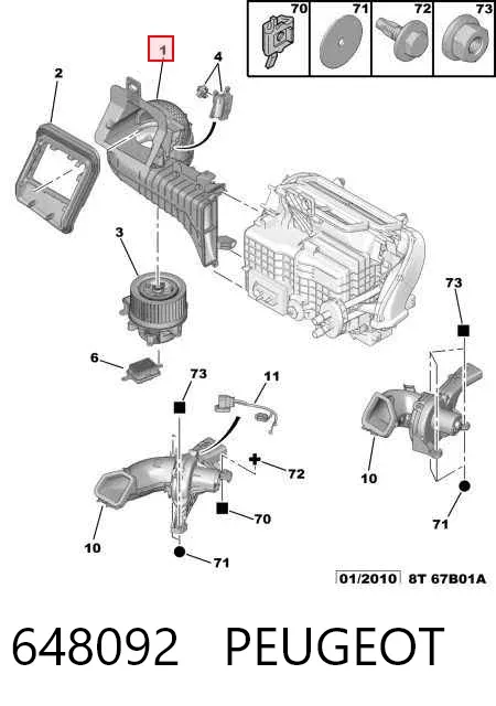  648092 Peugeot/Citroen