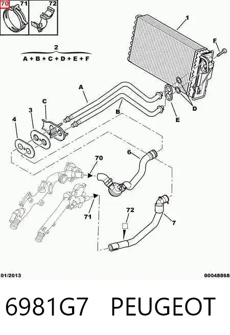  6981G7 Peugeot/Citroen