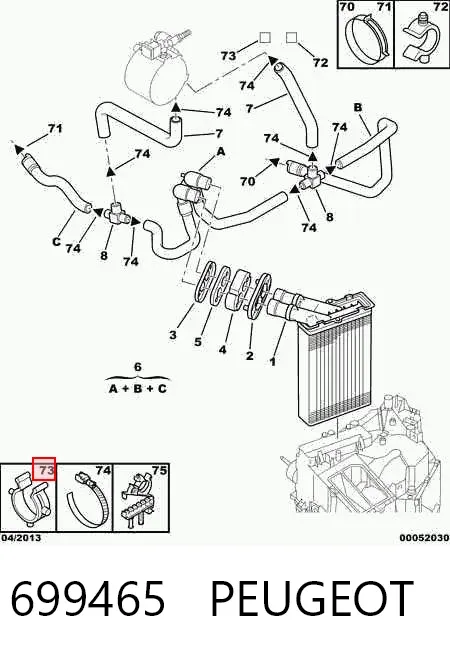  699465 Peugeot/Citroen