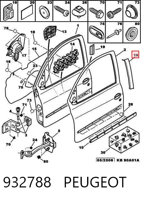  932788 Peugeot/Citroen