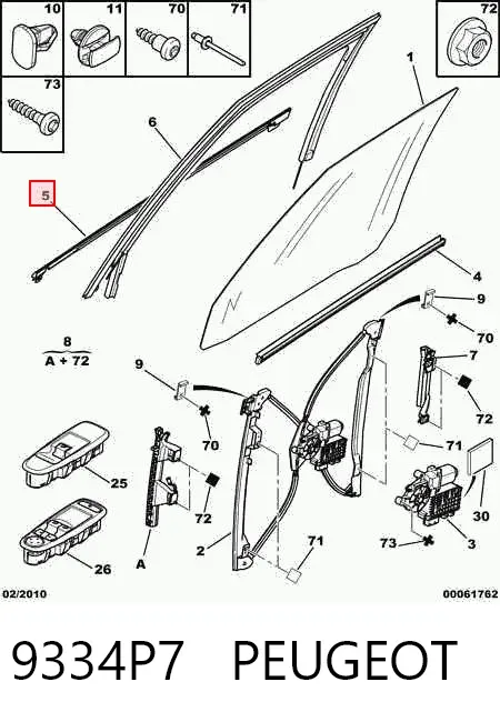  9334P7 Peugeot/Citroen