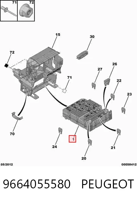  9664055580 Peugeot/Citroen